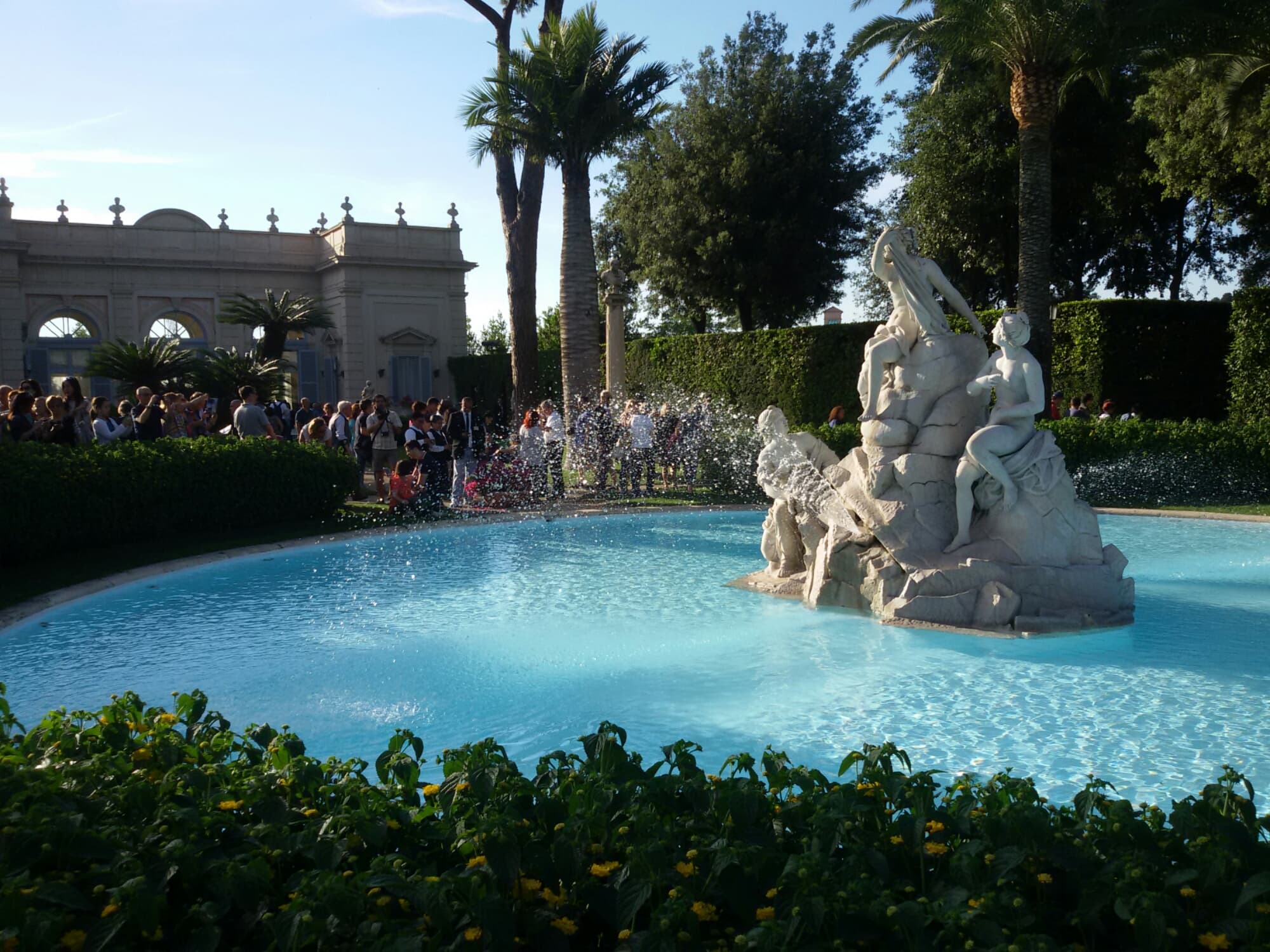 Fontana a Villa Borghese